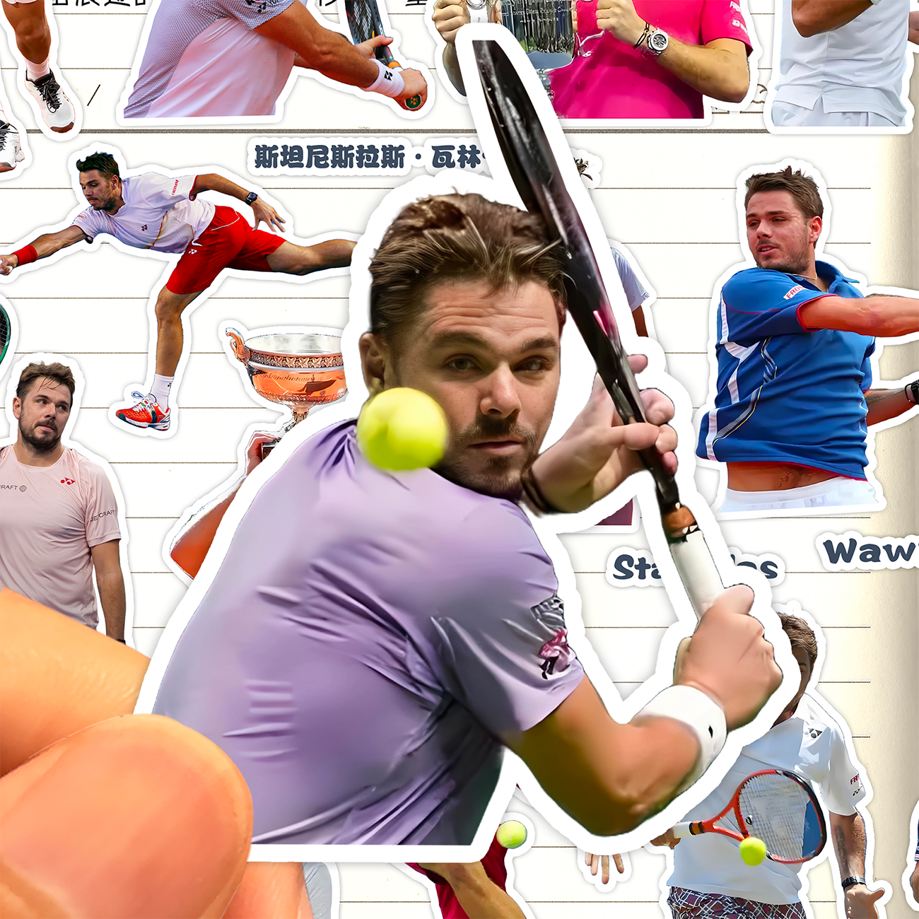 欧洲网球队力克德国网球队，瓦林卡统治全场